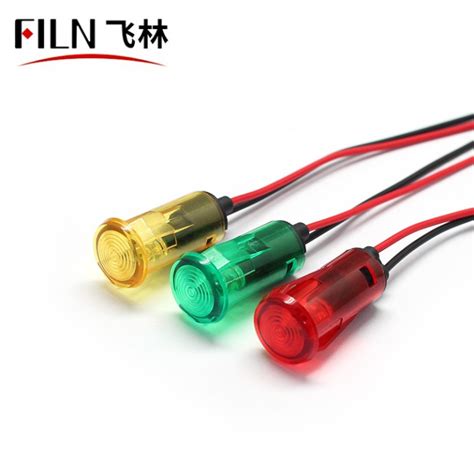 110v led metal housing indicator lights|small 110 volt led lights.